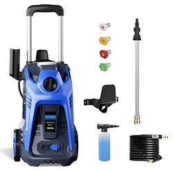 3500 PSI Electric Car Pressure Spray Washer with Extension Tube Hose Foam  Bottle